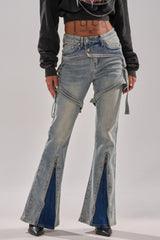 MOOD FOR THE NIGHT FLARE DENIM