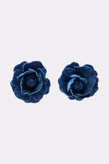 DENIM BLUE EARRING