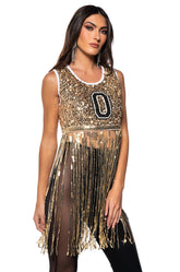 BIG WINS FRINGE TANK TOP
