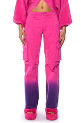 CANDY DREAMS RELAXED CARGO JEANS