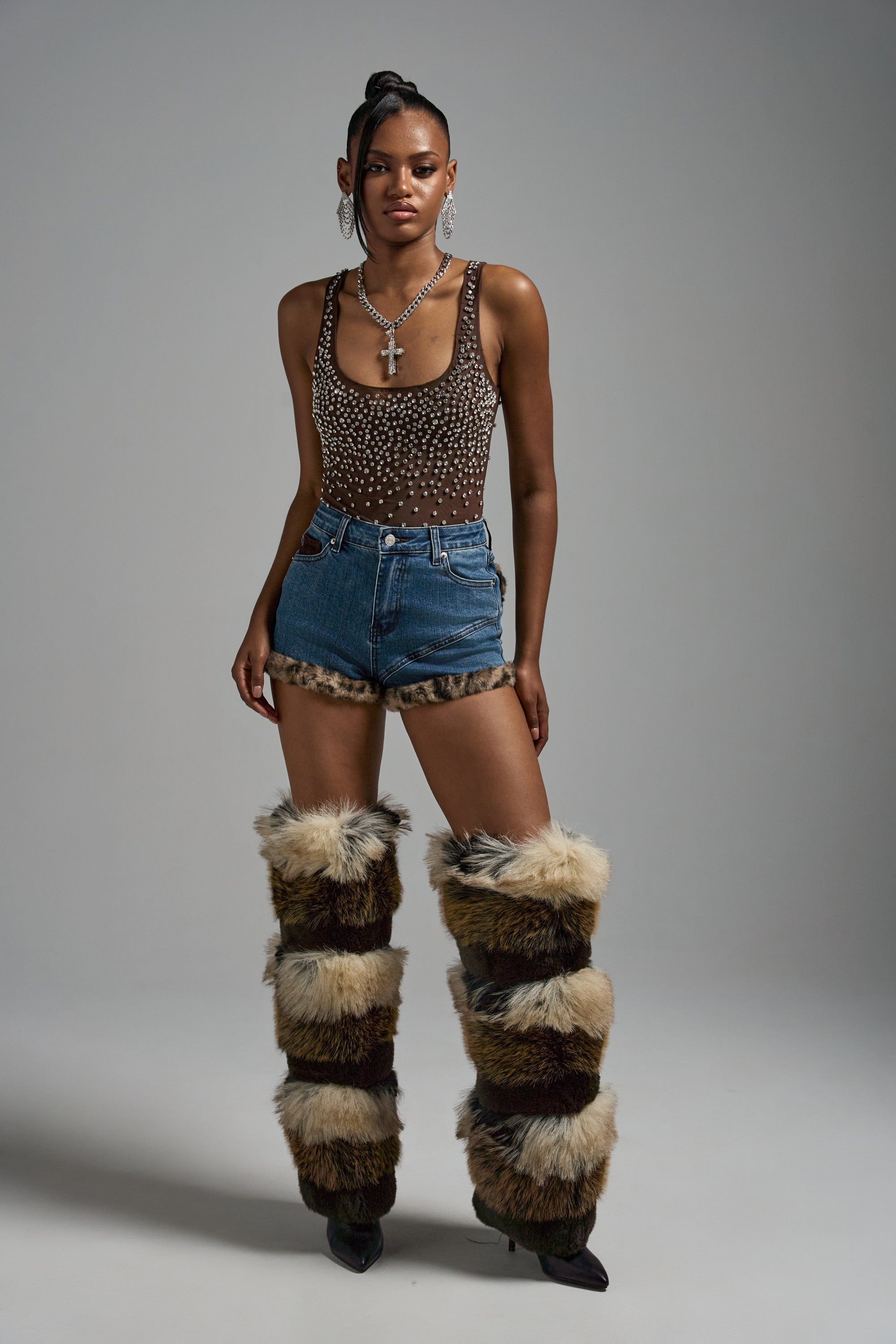 LOVE ME MORE DENIM SHORT