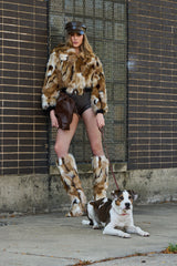FENNEC FAUX FUR BOMBER