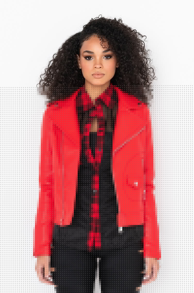 AZALEA WANG AUSSY BASIC MOTO JACKET