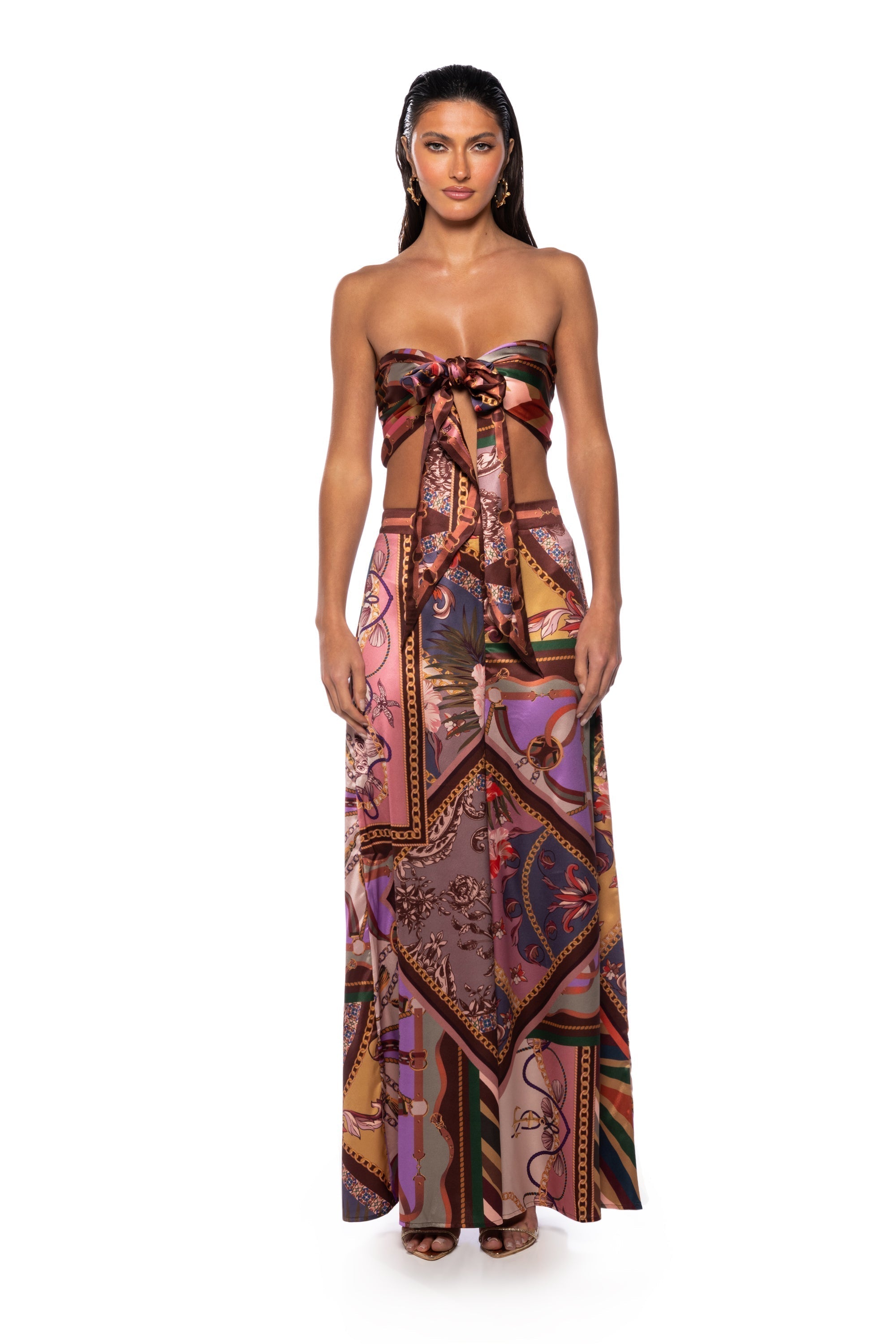 CAROLINE WIDE LEG PULL ON PANT