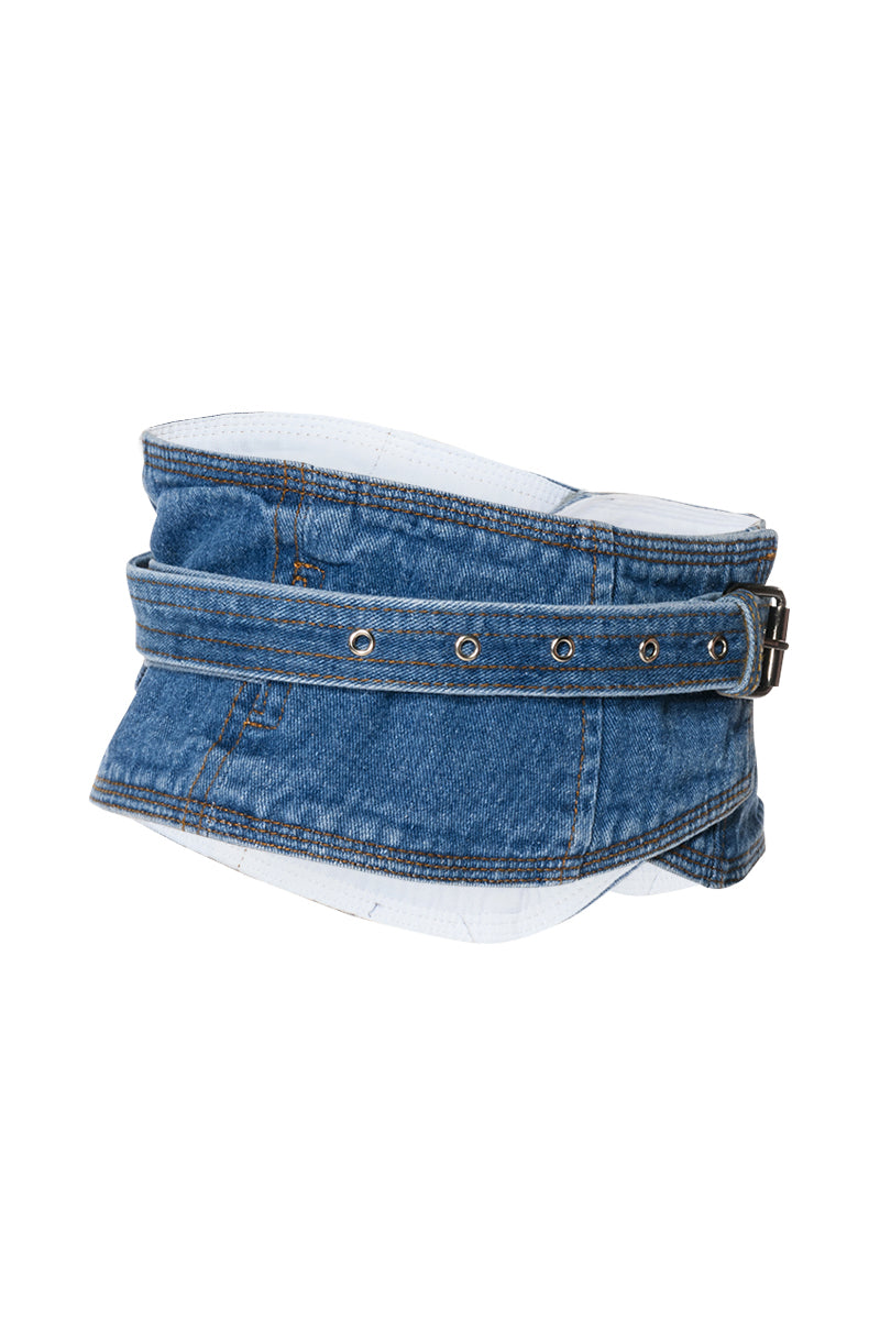 DAISY DUKE DENIM WAIST BELT