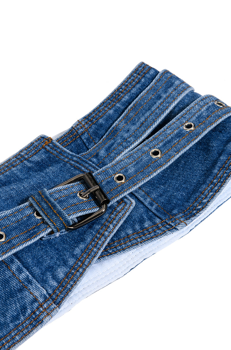DAISY DUKE DENIM WAIST BELT