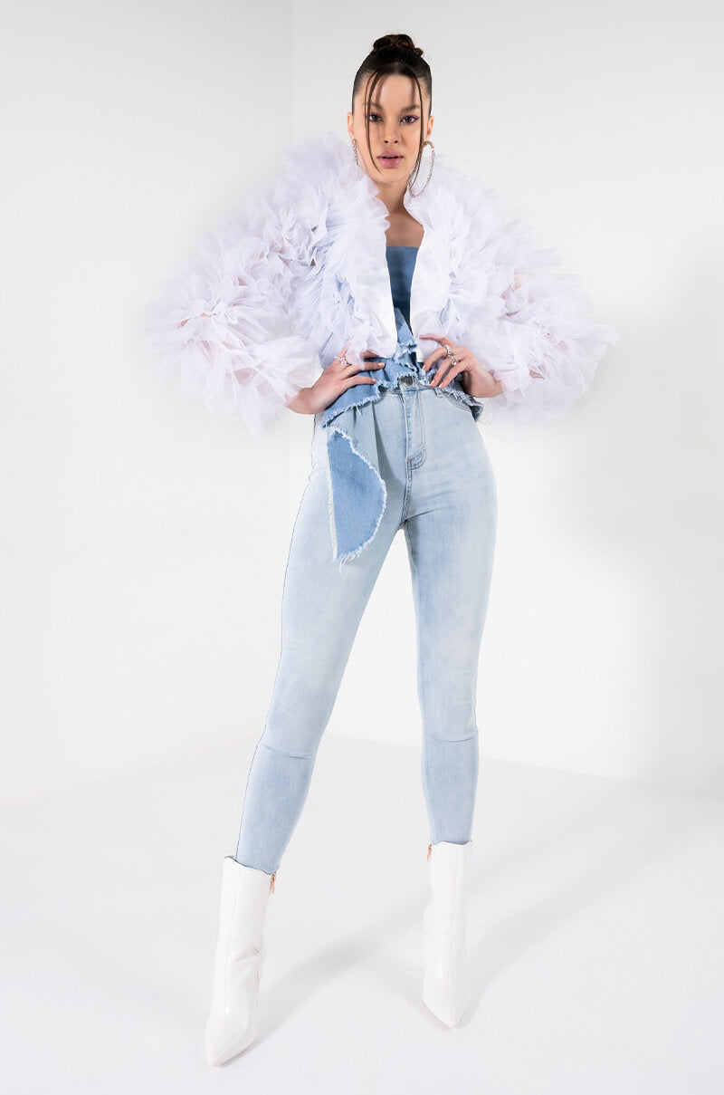 FLEX-FIT HIGH WAISTED SUPER STRETCHY SKINNY JEANS